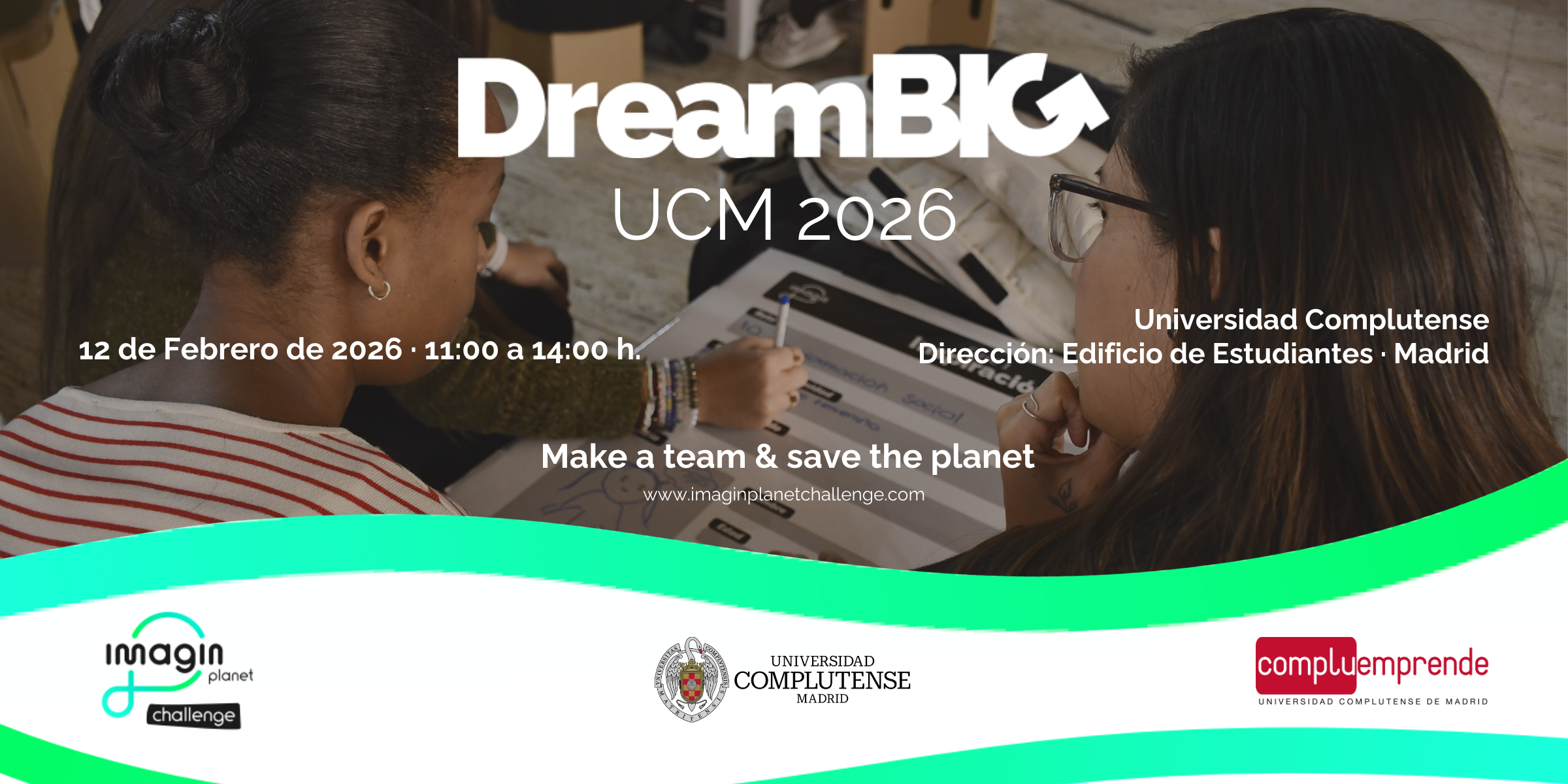 Comienza el plazo de Inscripción II DreamBIG-UCM
